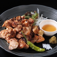 鶏モモの炭火焼き