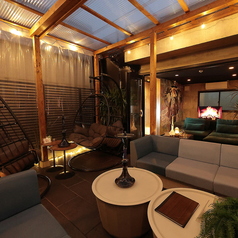 Shisha Cafe Chill シーシャカフェチル 梅田堂山店の雰囲気2