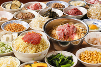 【当日利用OK】お好み焼もんじゃ焼100分食べ放題！