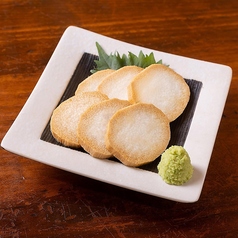 長いもにんにく醤油漬け