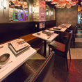 高級感溢れる店内とお洒落なテーブル席は、女子会やイベントの打ち上げなどの盛り上がるご宴会に最適です！