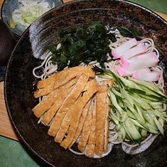 冷しきつね蕎麦