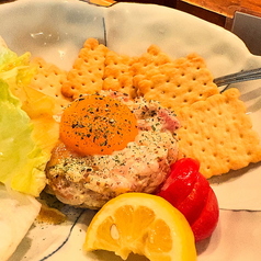 ホタテとマグロのタルタル仕立て