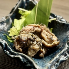 鶏はらみ黒焼き