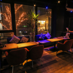 ソファー席は女子会などにもピッタリ!