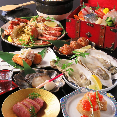 北海道の旬を味わう大人の海鮮和食。