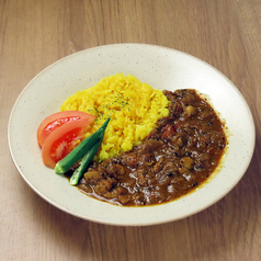 鶏モモ肉とひよこ豆のスパイスカレー（ライス）