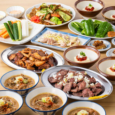 料理とお酒を存分に堪能できるコースがございます！