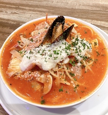 ランチ限定スープパスタブイヤベーススープパスタ