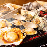 鮮度抜群の海鮮を楽しむ！名物浜焼きで食欲を刺激♪