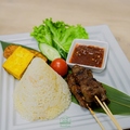 料理メニュー写真&nbsp;インドネシアの牛肉サテ