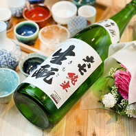 【豊富な日本酒・焼酎】逸品料理との相性もぴったり!
