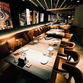 おしゃれテーブル充実！5名様～12名様までOK★ゆったりくつろげる大人気空間はご予約必須！大人数のご宴会や名古屋での歓送迎会・合コンなどに！雰囲気ばっちりなので名古屋でも話題のお席です！大切な一日は名駅店のテーブル席をご利用ください♪ご予約はお早めに☆