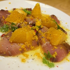 ブリのオレンジマリネ