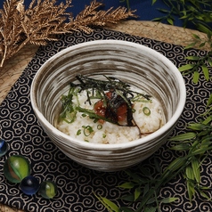 あごだし茶漬け(鮭・梅)