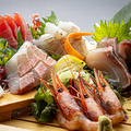 料理メニュー写真&nbsp;本日の九州鮮魚入り刺身三種盛り