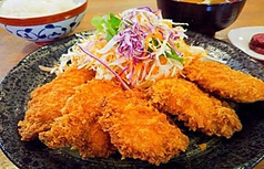 一口チキンカツ定食　大盛り