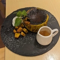 料理メニュー写真&nbsp;かぼちゃのバスク風チーズケーキ