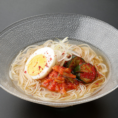 ちょい辛〆の冷麺/俺の辛旨カルビラーメン