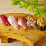 職人技が光る握り寿司で最高の締めくくりに。