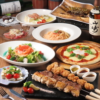 充実のフードメニュー