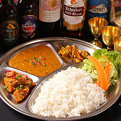 1.カレーライスセット/5.ドライカレーセット