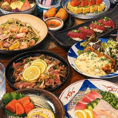 酒とアテえんちのコース写真