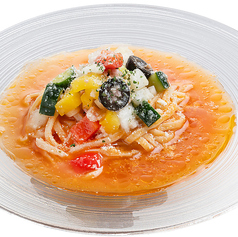 ガスパチョ風冷製パスタ
