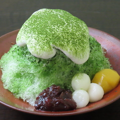 抹茶のかき氷