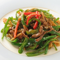 青椒牛肉絲