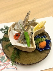 目光の唐揚げ