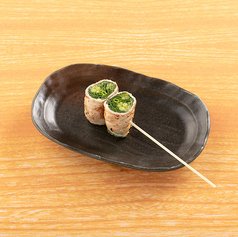 肉巻き 細ねぎ野菜巻き