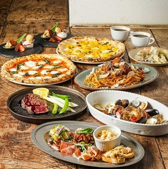 The TRATTORIA SALVATORE CAFE BASEGATE横浜関内のコース写真