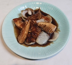 竹の子酢ぶた（黒酢）