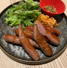 【a la carte 一品料理】ソーセージ盛り合わせ