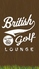 British Golf lounge 松濤のロゴ