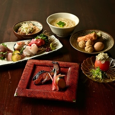 だしと炭火　八日やのコース写真