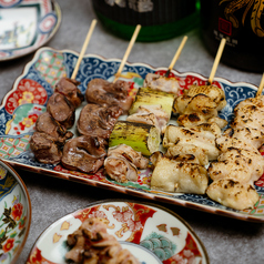美桜鶏の焼き鳥や大山地鶏のあぶり焼きが絶品！