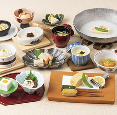 人気NO.1≪梅の花≫。看板メニューを凝縮させた贅沢な膳