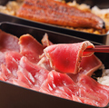 料理メニュー写真&nbsp;蒲焼きと炭火炙り鮪重