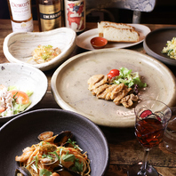 ジャンルにこだわらない多彩なお料理！