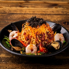 北海道のソウルフード！海鮮チョレギ風ラーメンサラダ