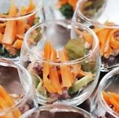 【期間限定】春にんじんと蛸のサラダ（先付） 