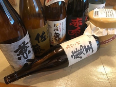 品揃え豊富な焼酎！