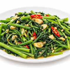 空芯菜とニンニク炒め (Rau Muong Xao Toi)