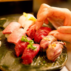 A5和牛肉寿司食べ放題 肉寿司&焼き鳥 シュンカ 川崎店特集写真1
