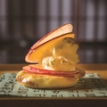 料理メニュー写真 ホットック　りんごシナモンアイスクリーム