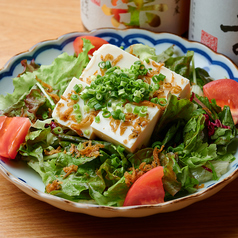しらす豆腐サラダ