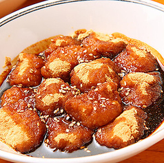 自家製揚げ餅の写真