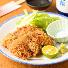 サクッと食感がたまらない！牛カツ